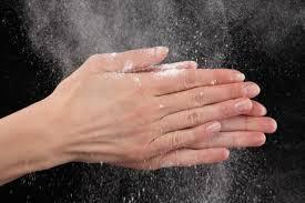 sueño con polvo de talco