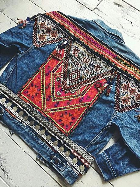 Chaquetas vaqueras de moda: 5 estilos diy tribal