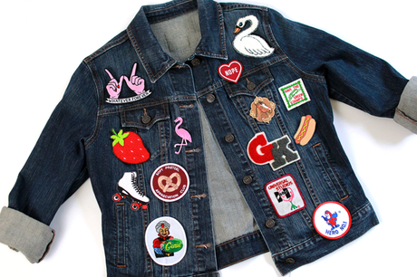 Chaquetas vaqueras de moda: 5 estilos diy patches-3