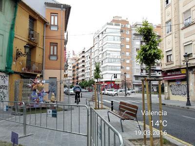 Valencia - fotos denuncia «Bicicletas».