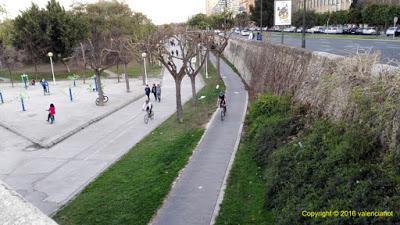 Valencia - fotos denuncia «Bicicletas».