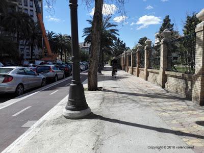 Valencia - fotos denuncia «Bicicletas».