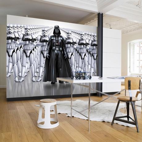 FOTOMURALES STAR WARS:  DECORACIÓN DESDE UNA GALAXIA MUY, MUY LEJANA