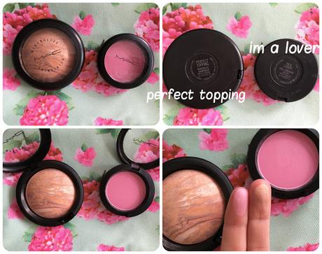 MAC REVIEW - Mineralize Skin Finish en Perfect Topping / Blush en Im a lover
