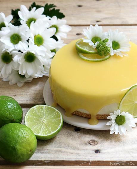 Cheesecake de lima o limón