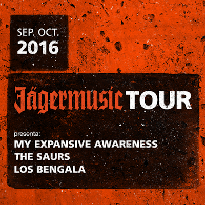 Segunda Edición del #JägermusicTour (Septiembre - Octubre 2016)