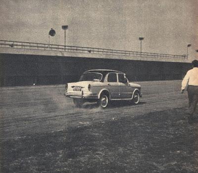 Road test al Fiat 1100