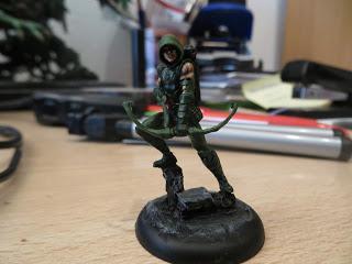 Batman Miniature Game: Green Arrow versión cómic