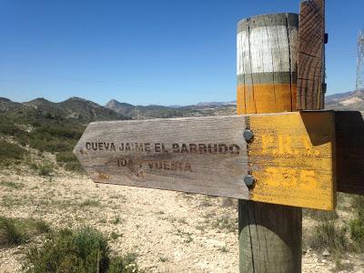 Caminando por la sierra de Crevillente: La ruta de Jaume El Barbut