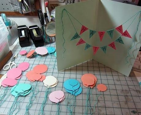 Manualidades para regalar en cumpleaños: DIY tarjeta 3D