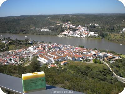 Jabones felices viajeros en Sanlúcar de Guadiana