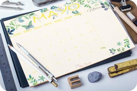 Imprimible: Calendario de Mayo de 2016