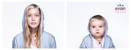 Los bebés de Evian se vuelven surferos en su última campaña