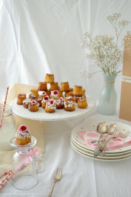 Canelés de Bordeaux - Abril - La Bella y la Bestia #UnaGalletaunCuento