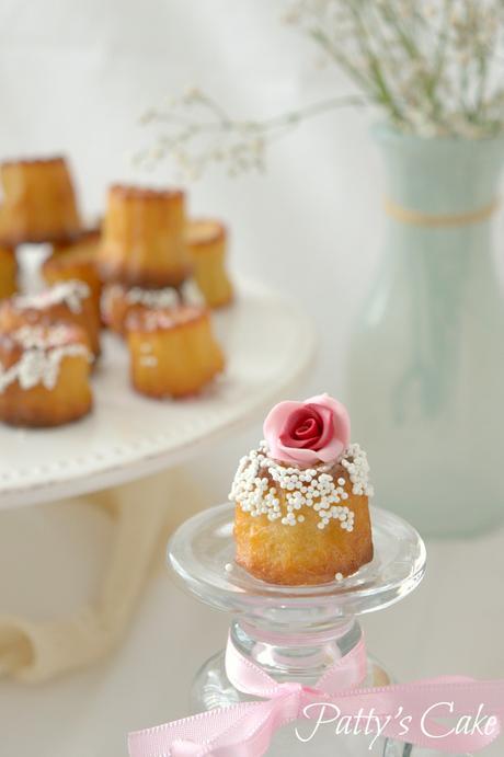 Canelés de Bordeaux - Abril - La Bella y la Bestia #UnaGalletaunCuento