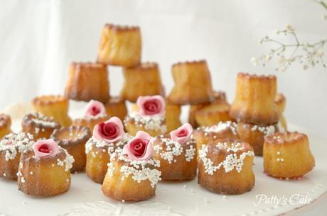 Canelés de Bordeaux - Abril - La Bella y la Bestia #UnaGalletaunCuento