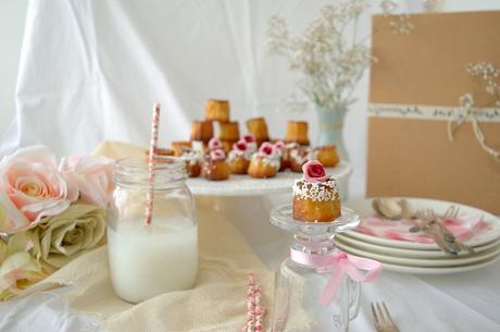 Canelés de Bordeaux - Abril - La Bella y la Bestia #UnaGalletaunCuento