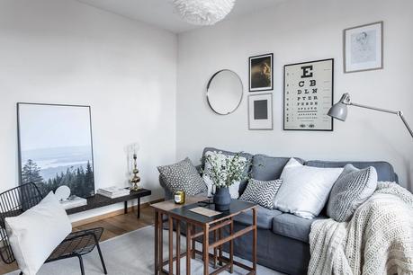 vintage estilo nórdico escandinavo decoración nórdica decoración en grises decoración dúplex blog decoracion interiores 