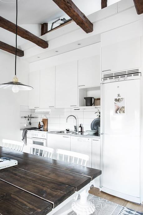 vintage estilo nórdico escandinavo decoración nórdica decoración en grises decoración dúplex blog decoracion interiores 