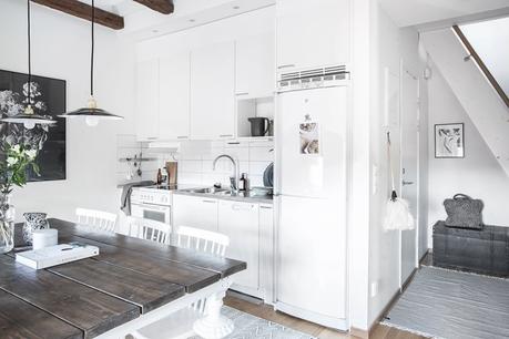 vintage estilo nórdico escandinavo decoración nórdica decoración en grises decoración dúplex blog decoracion interiores 