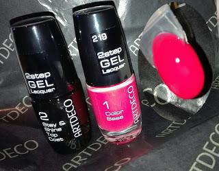Uñas brillo de gel en dos pasos de Artdeco