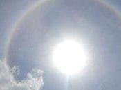 halo solar desde Guáimaro