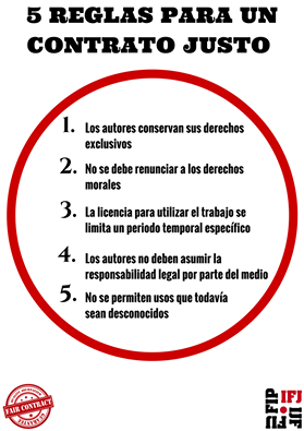 Denuncian malos contratos que afectan a periodistas Denuncian malos contratos que afectan a periodistas