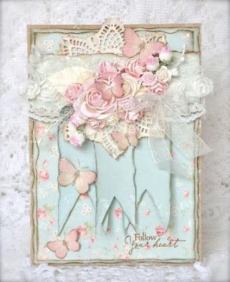 Shabby Chic - Tarjetas Creativas & Lujosas.