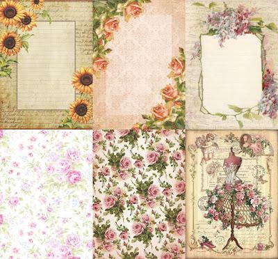 Shabby Chic - Tarjetas Creativas & Lujosas.