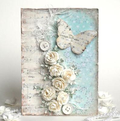 Shabby Chic - Tarjetas Creativas & Lujosas.