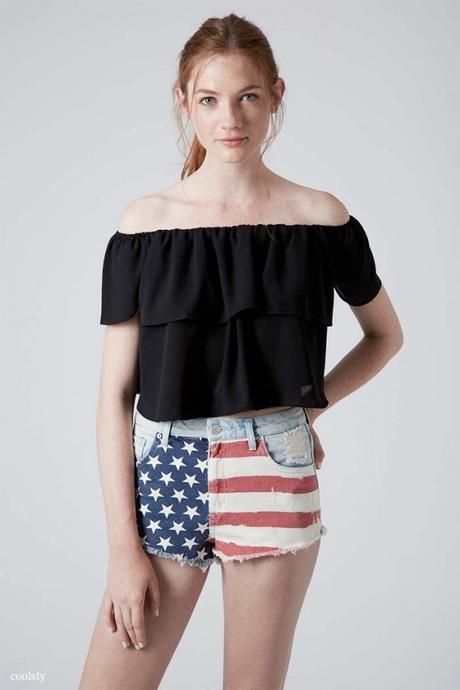 Ideas de looks con camisas off shoulder Ideas de looks con camisas off shoulder