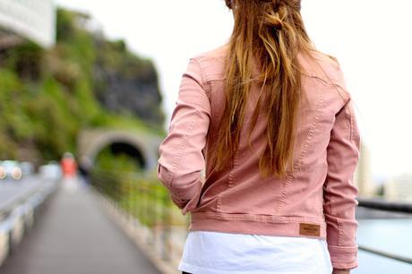 Pink Denim Jacket