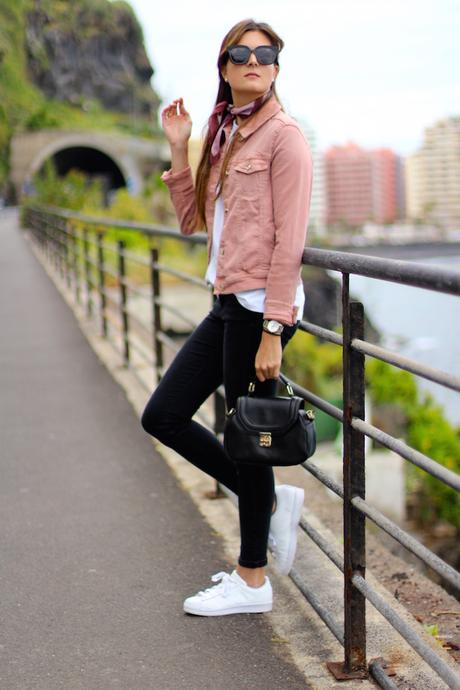 Pink Denim Jacket