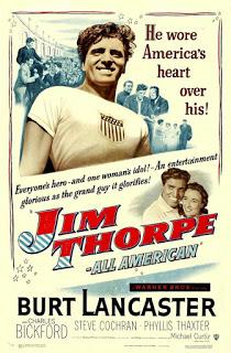 JIM THORPE, EL HOMBRE DE BRONCE (Jim Thorpe: all american) (Man of Bronze) (USA, 1951) Biografía, Deportivo