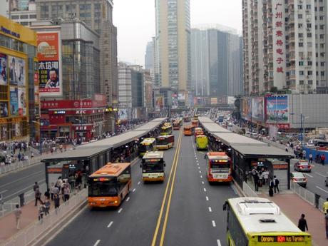 El BRT se está implantando en la ciudades chinas