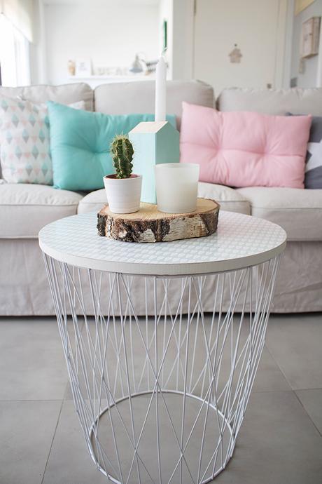 ANTES Y DESPUÉS: mi salón en colores pastel!