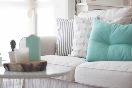 ANTES Y DESPUÉS: mi salón en colores pastel!