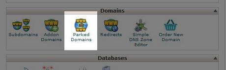 Como aparcar un dominio en cPanel