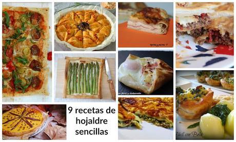 9 recetas saladas con hojaldre, más fácil, imposible