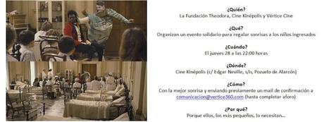 ‘Monsieur Chocolat’, Fundación Theodora y Kinépolis se unen para llevar sonrisas a los niños enfermos