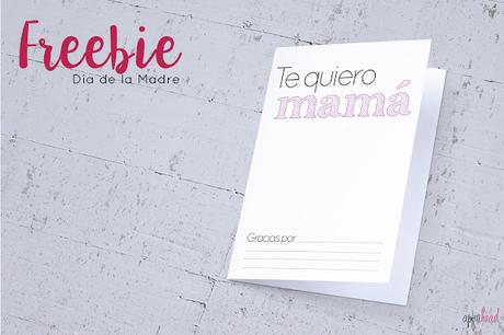 Freebie: Tarjetas Día de la madre