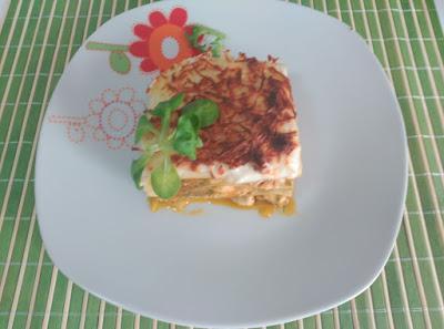 Lasaña de pollo Lasaña de pollo