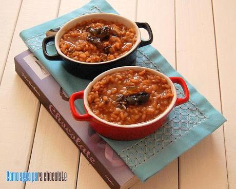 RISOTTO DE CHOCOLATE.