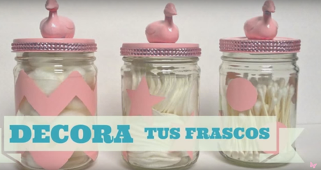 Como reciclar frascos de vidrio