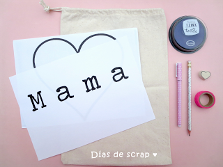 Aprende handmade : ¿Hacemos un regalo para el Día de la madre? Cuencos de arcilla y bolsa estampada