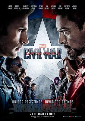 Capitán América: Civil War de Anthony Russo y Joe Russo... El inicio de la Fase 3 de Los Vengadores