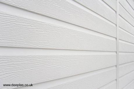 Revestimiento plástico de superficies para casas.