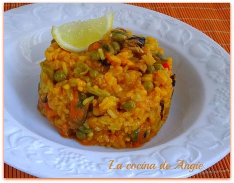 ARROZ CON MEJILLONES Y ATÚN EXPRÉS (Olla GM)