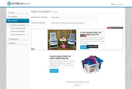 Acrelianews, alternativa para tus campañas de Email Marketing.