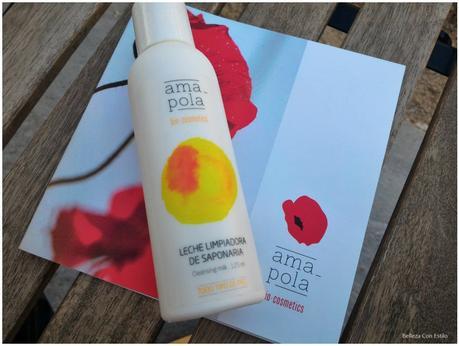 CONOCIENDO AMAPOLA BIOCOSMETICS leche limpiadora amapola biocosmetics